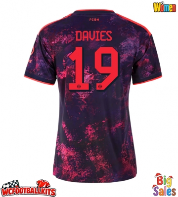 Bayern Munich Alphonso Davies #19 Replica Third Stadium Shirt for Women 2026-27 Short Sleeve